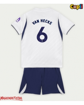 Tottenham Hotspur Jan Paul van Hecke #6 Echipament de Fotbal Replică 2026-27 Copii Acasa (+ Șorturi)